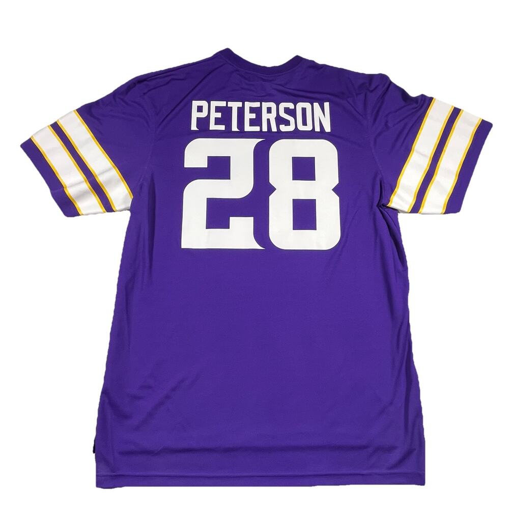 Nike On-Field Minnesota Vikings #28 Adrian Peterson NFL Jersey Men’s XXL